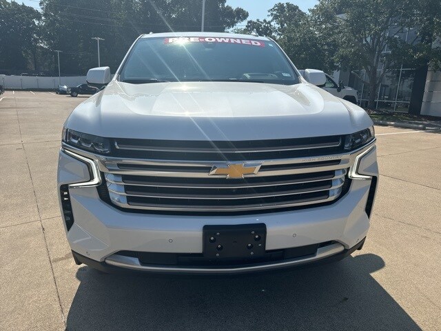 Used 2021 Chevrolet Tahoe High Country with VIN 1GNSCTKL3MR149939 for sale in Texarkana, TX