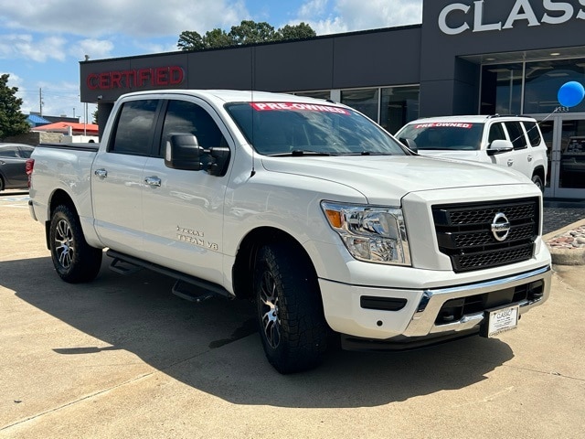 Used 2020 Nissan Titan SV with VIN 1N6AA1ED6LN507444 for sale in Texarkana, TX