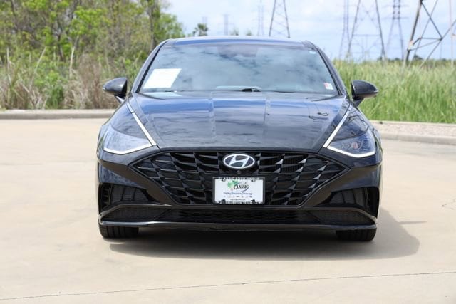 Used 2021 Hyundai Sonata Limited with VIN 5NPEH4J23MH112306 for sale in Galveston, TX