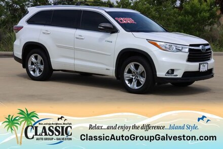 2016 Toyota Highlander Hybrid Limited Platinum Sport Utility