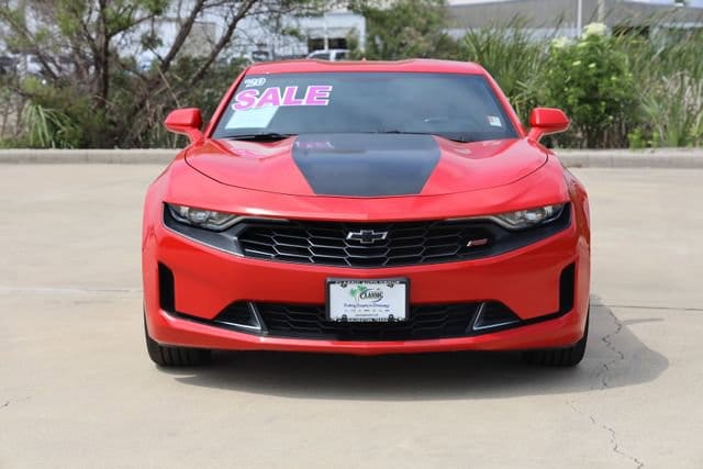 Used 2020 Chevrolet Camaro 1LT with VIN 1G1FB1RXXL0106964 for sale in Galveston, TX