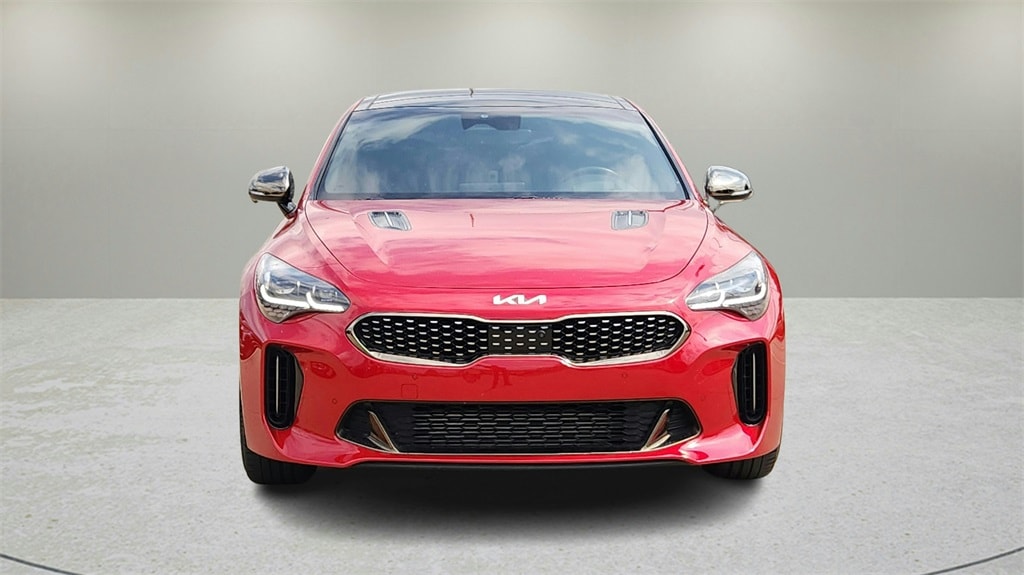 Used 2023 Kia Stinger GT2 with VIN KNAE55LC8P6129862 for sale in Dallas, TX