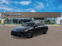 2025 Hyundai Elantra Hybrid Blue Sedan