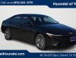New 2025 Hyundai Elantra Hybrid Blue Sedan