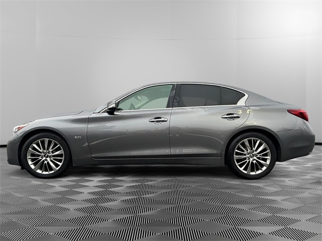 Used 2018 INFINITI Q50 LUXE with VIN JN1EV7AP6JM363041 for sale in Norwood, MA