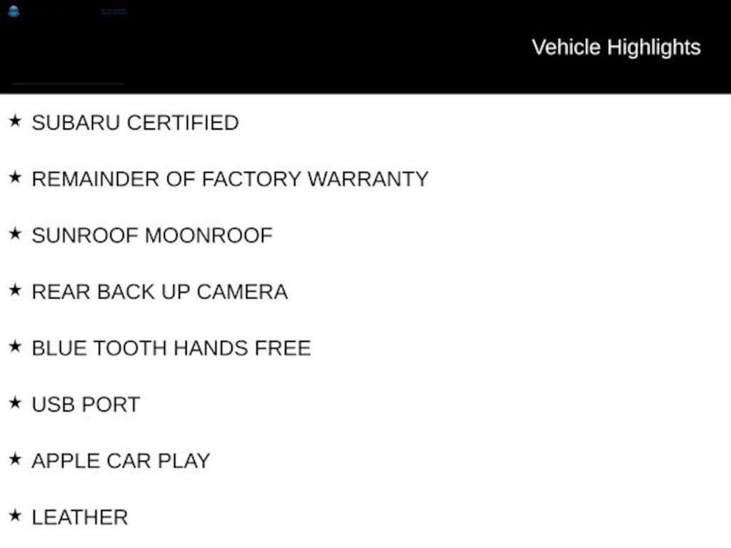 Certified 2025 Subaru Crosstrek Limited SUV