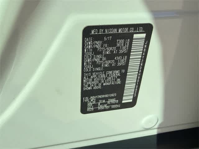 Thumbnail: 2017 Nissan Armada - 29