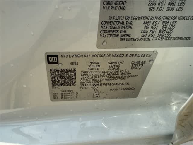 Thumbnail: 2021 Chevrolet Silverado 1500 - 11