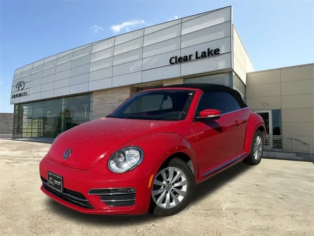 Used 2018 Volkswagen Convertible 2.0T S Tornado Red/Black Roof