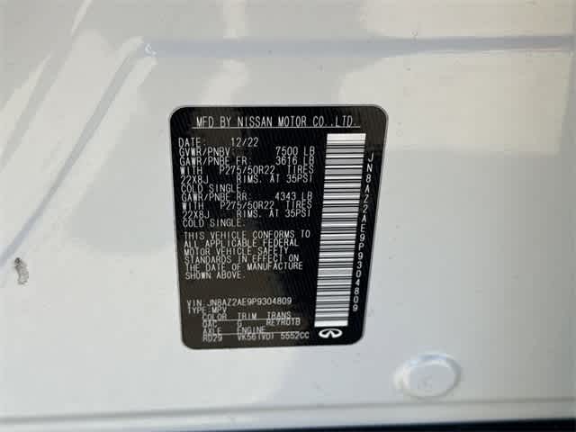 Thumbnail: 2023 INFINITI QX80 - 26