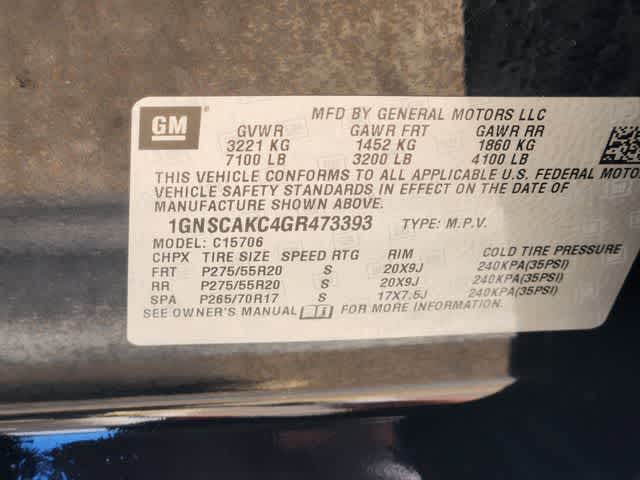 Thumbnail: 2016 Chevrolet Tahoe - 21