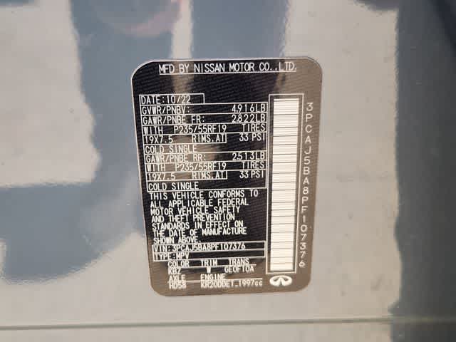 Thumbnail: 2023 INFINITI QX50 - 22