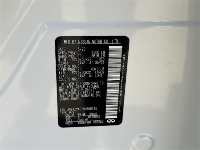 Thumbnail: 2024 INFINITI QX80 - 27