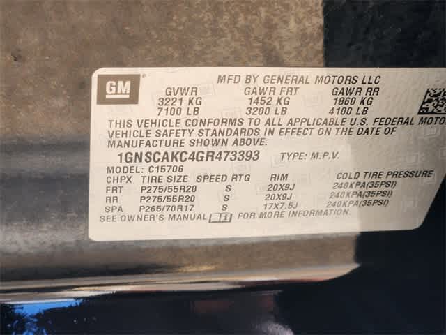 Thumbnail: 2016 Chevrolet Tahoe - 21