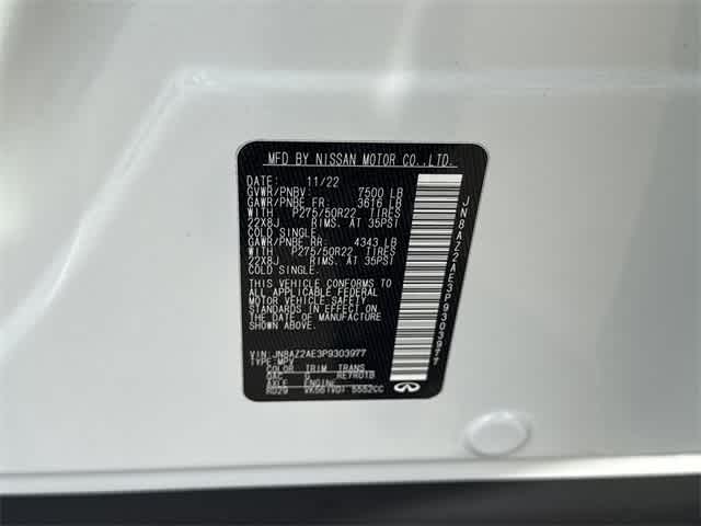 Thumbnail: 2023 INFINITI QX80 - 27