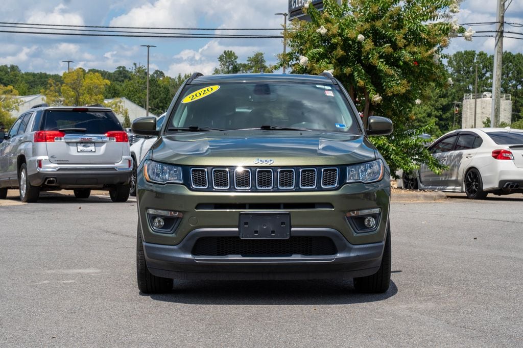 Used 2020 Jeep Compass Latitude with VIN 3C4NJDBB9LT216445 for sale in Franklin, VA