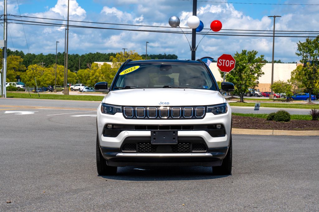 Used 2022 Jeep Compass Limited with VIN 3C4NJDCB4NT159881 for sale in Franklin, VA