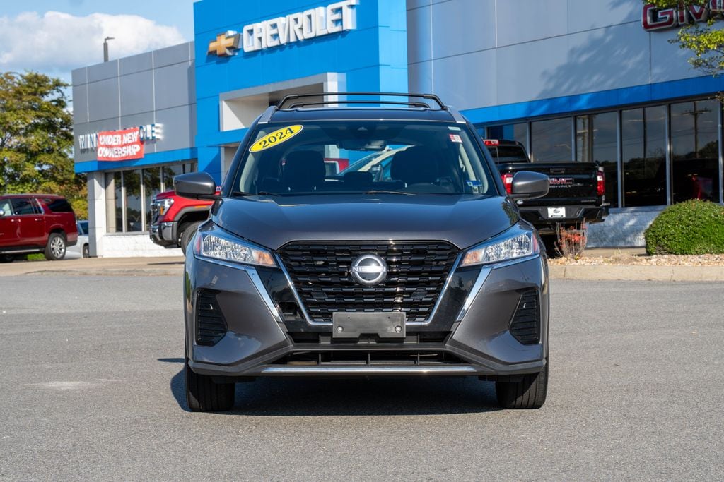 Used 2024 Nissan Kicks SV with VIN 3N1CP5CV7RL531485 for sale in Franklin, VA