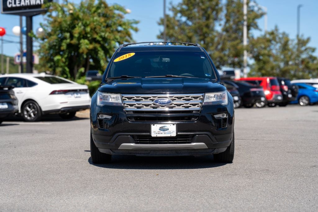 Used 2018 Ford Explorer XLT with VIN 1FM5K7D82JGB90221 for sale in Franklin, VA
