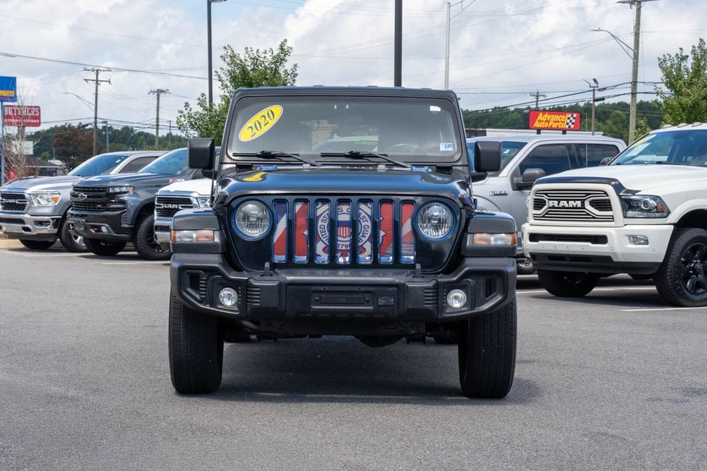Used 2020 Jeep Wrangler Unlimited Sahara SUV
