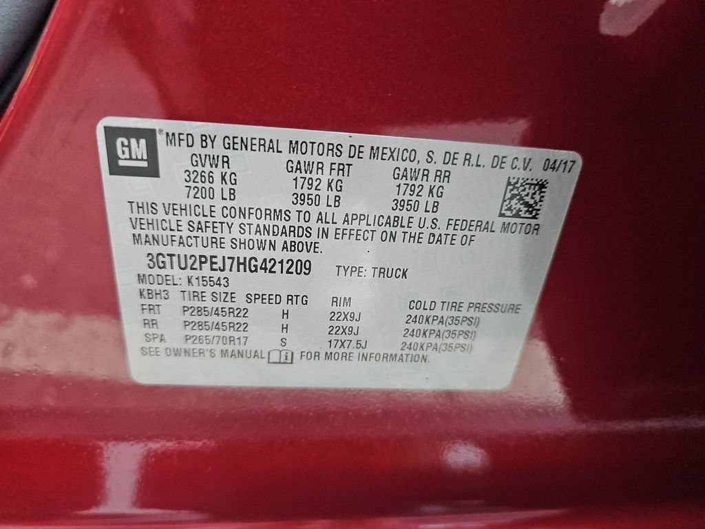 Used 2017 GMC Sierra 1500 Denali Truck
