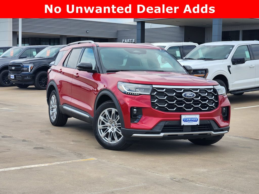 2026 Ford Explorer Platinum's photo
