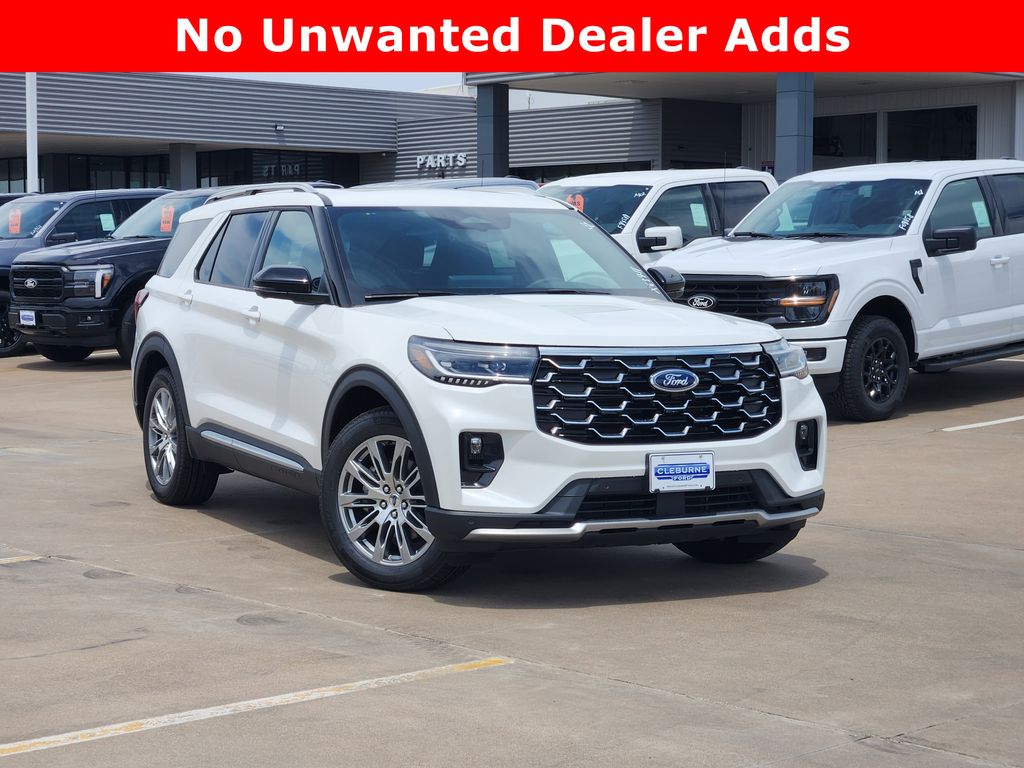 2026 Ford Explorer Platinum's photo