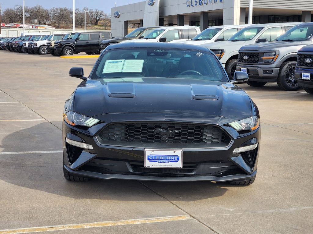 Used 2021 Ford Mustang EcoBoost Premium with VIN 1FA6P8TH4M5155347 for sale in Cleburne, TX
