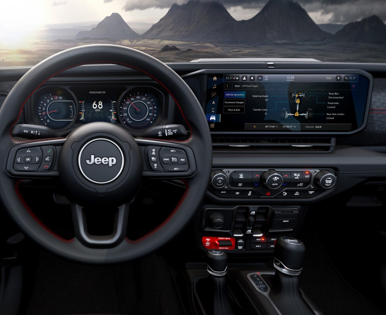 Jeep Wrangler Interior A