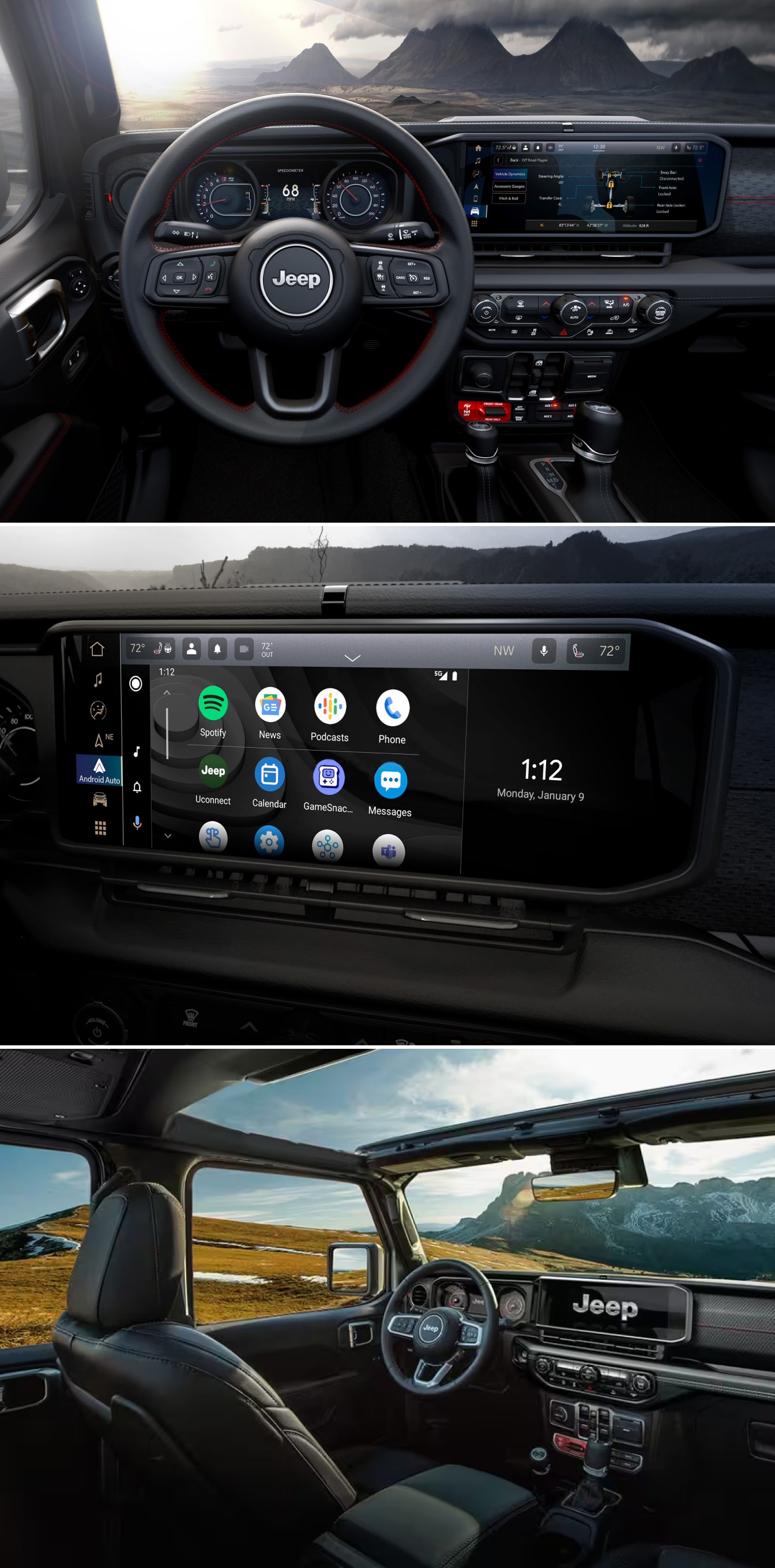 Jeep Wrangler Interior