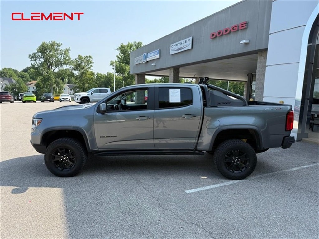 Certified 2021 Chevrolet Colorado ZR2 with VIN 1GCGTEEN3M1225505 for sale in Columbia, IL