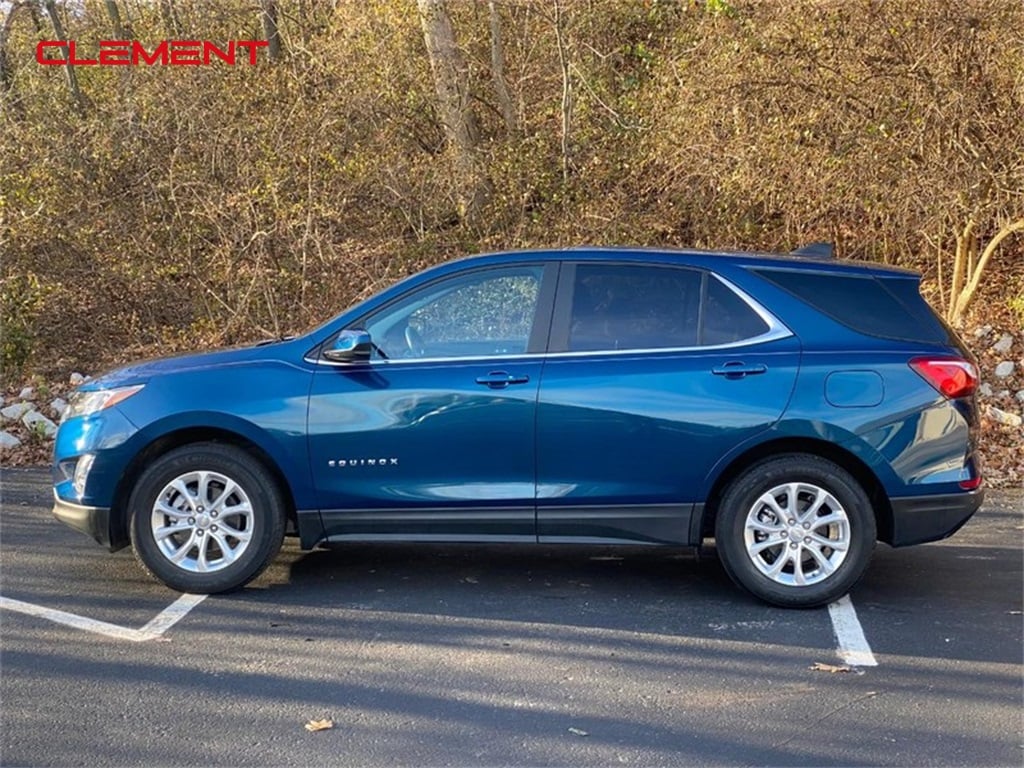 Certified 2021 Chevrolet Equinox LT with VIN 2GNAXKEV4M6143845 for sale in Columbia, IL