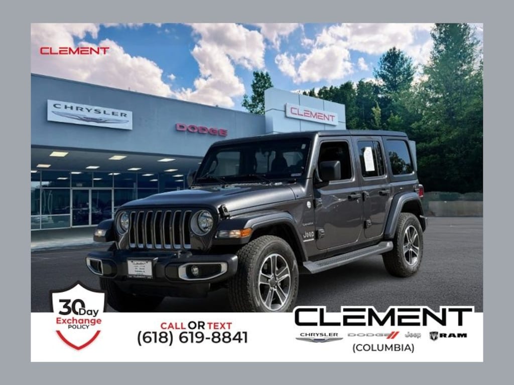 Used 2023 Jeep Wrangler 4-DOOR SAHARA 4X4 SUV