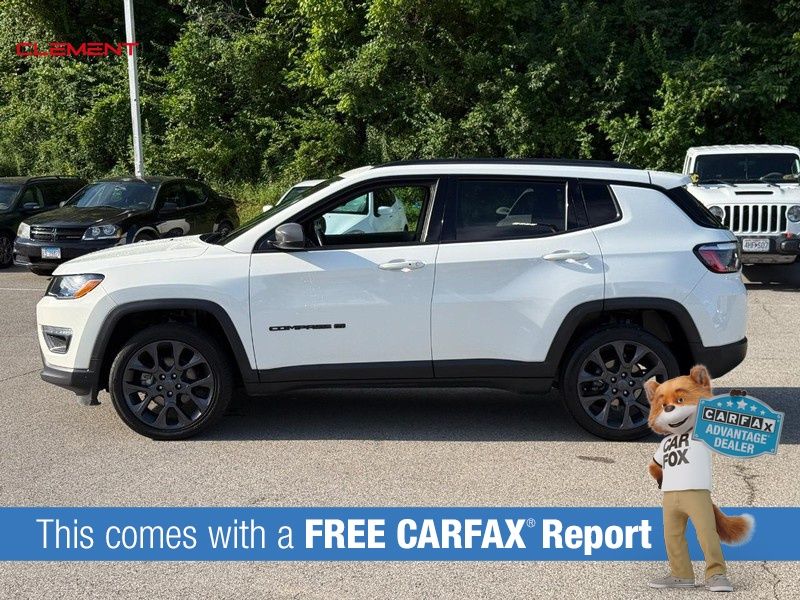 Used 2021 Jeep Compass 80th Spec. Edition with VIN 3C4NJDEB1MT539658 for sale in Columbia, IL