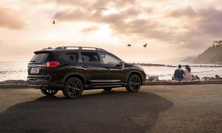 2022 Subaru Ascent exterior parked by waterfront