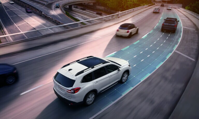 2021 Subaru Ascent land keeping sensors