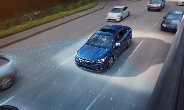 2021 Subaru Legacy front collision sensors