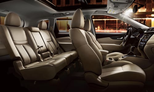 2017 nissan rogue interior