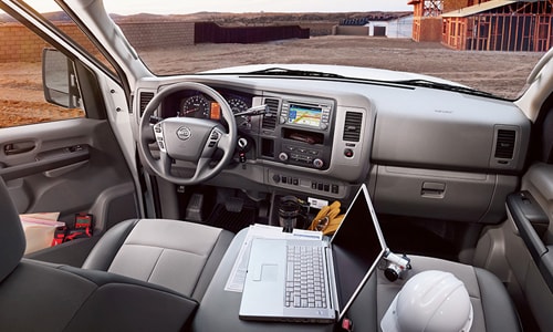 2017 nissan NV2500 interior