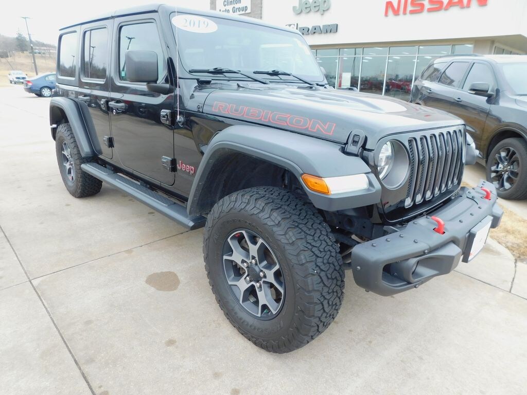 Used 2019 Jeep Wrangler Unlimited Rubicon 4x4 SUV