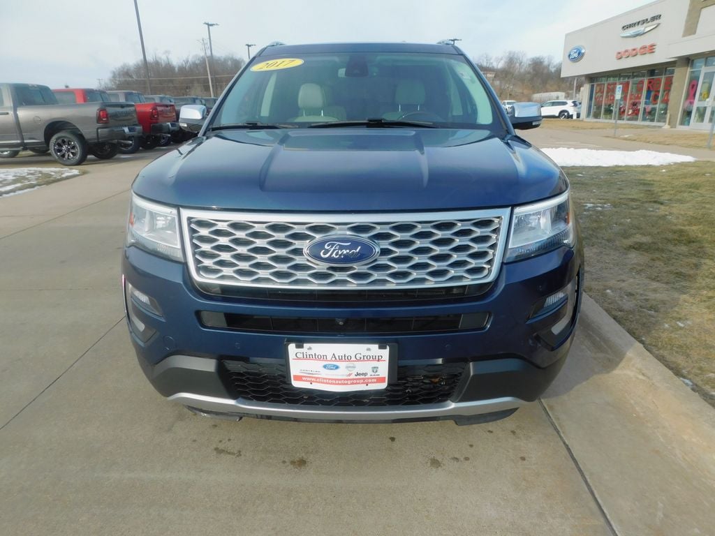 Used 2015 Ford Explorer Limited with VIN 1FM5K8F89FGA12848 for sale in Clinton, IA