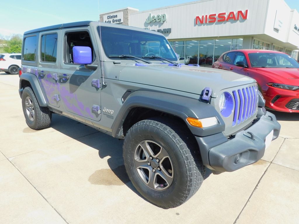 Used 2018 Jeep Wrangler Unlimited Sport 4x4 SUV