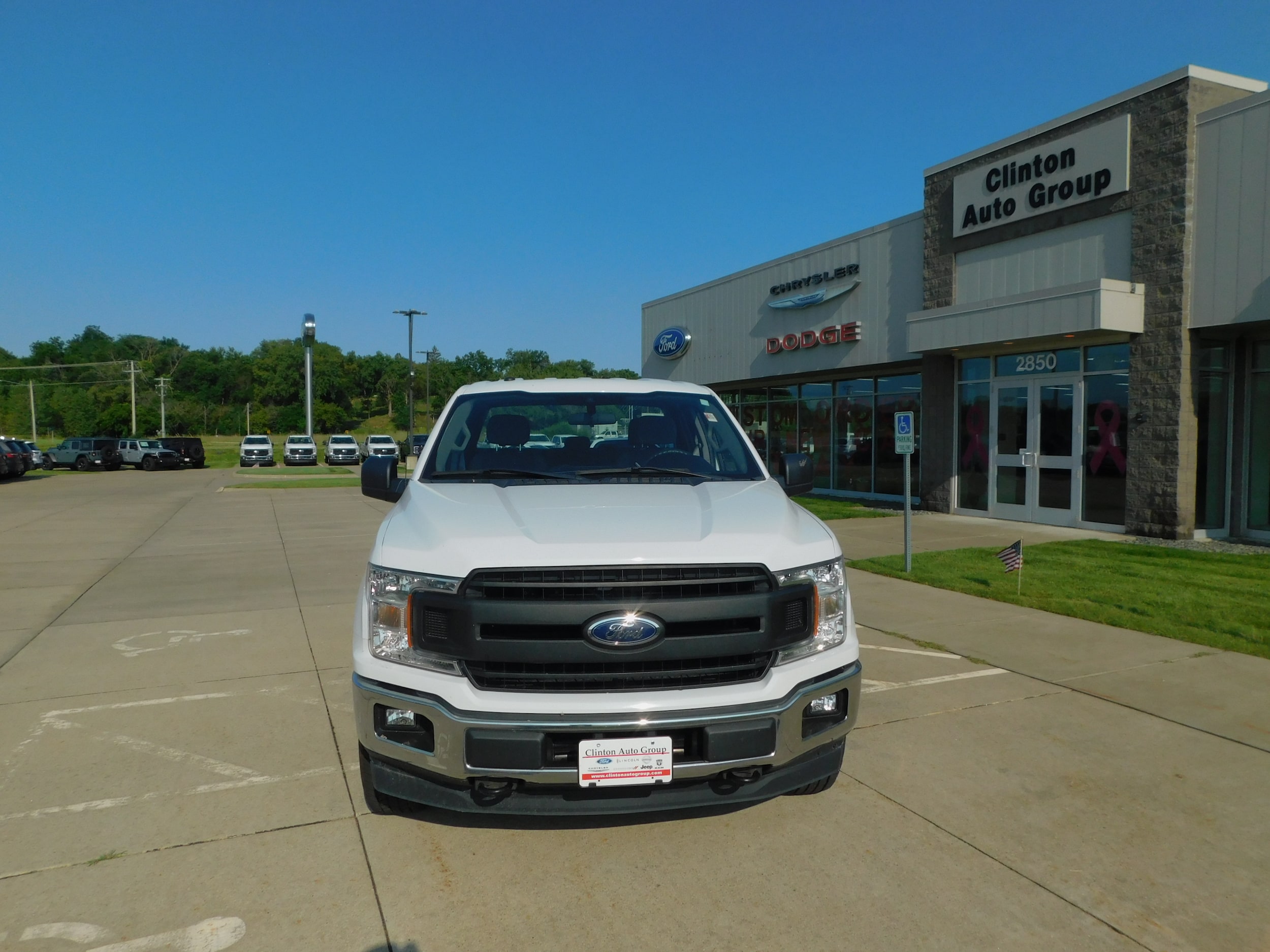 Used 2019 Ford F-150 XL with VIN 1FTEX1EP7KKC65888 for sale in Clinton, IA