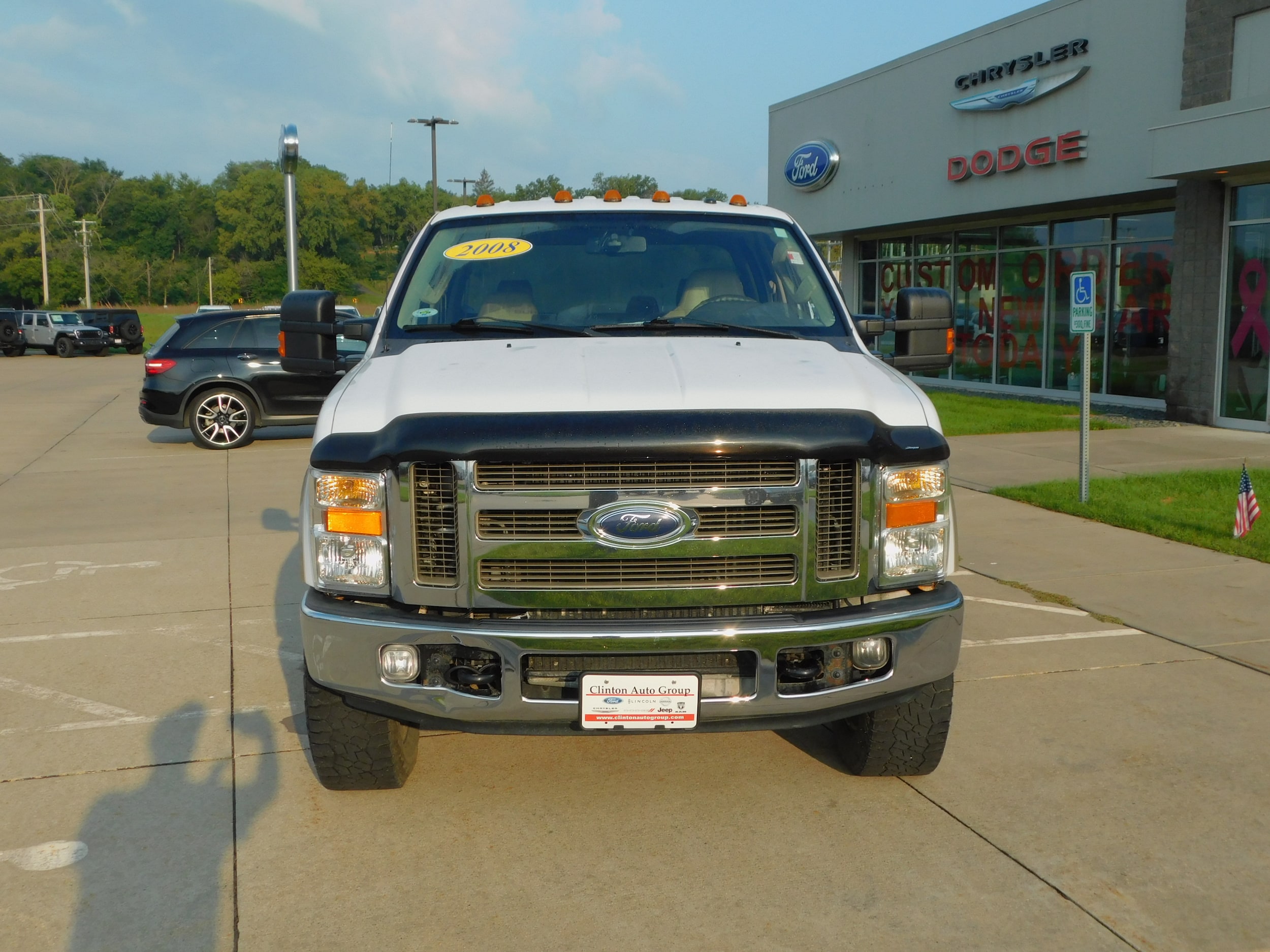 Used 2008 Ford F-350 Super Duty Lariat with VIN 1FTWW31R48EA88606 for sale in Clinton, IA