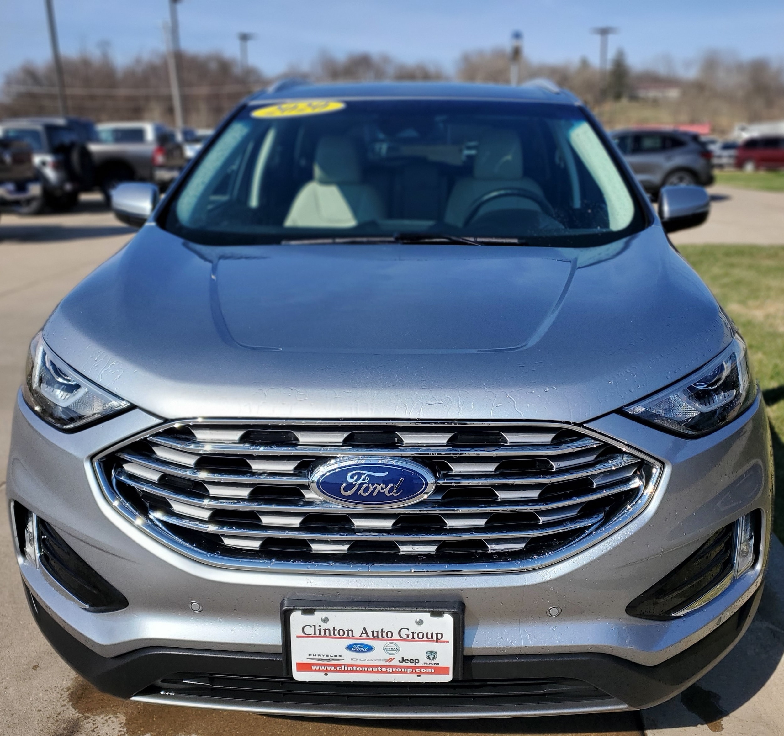 Used 2020 Ford Edge Titanium with VIN 2FMPK4K96LBA16231 for sale in Clinton, IA