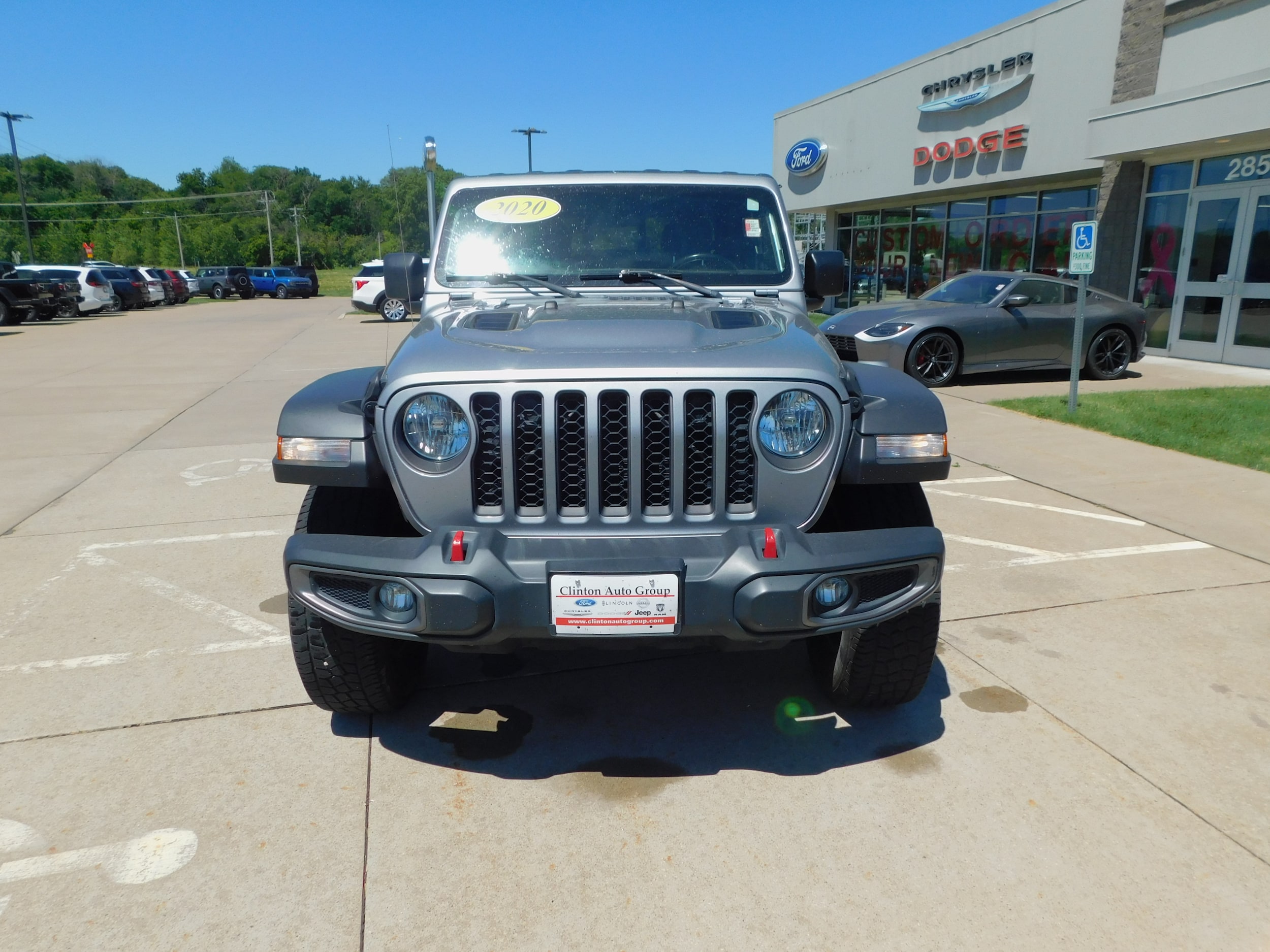 Used 2020 Jeep Gladiator Rubicon with VIN 1C6JJTBG8LL184109 for sale in Clinton, IA