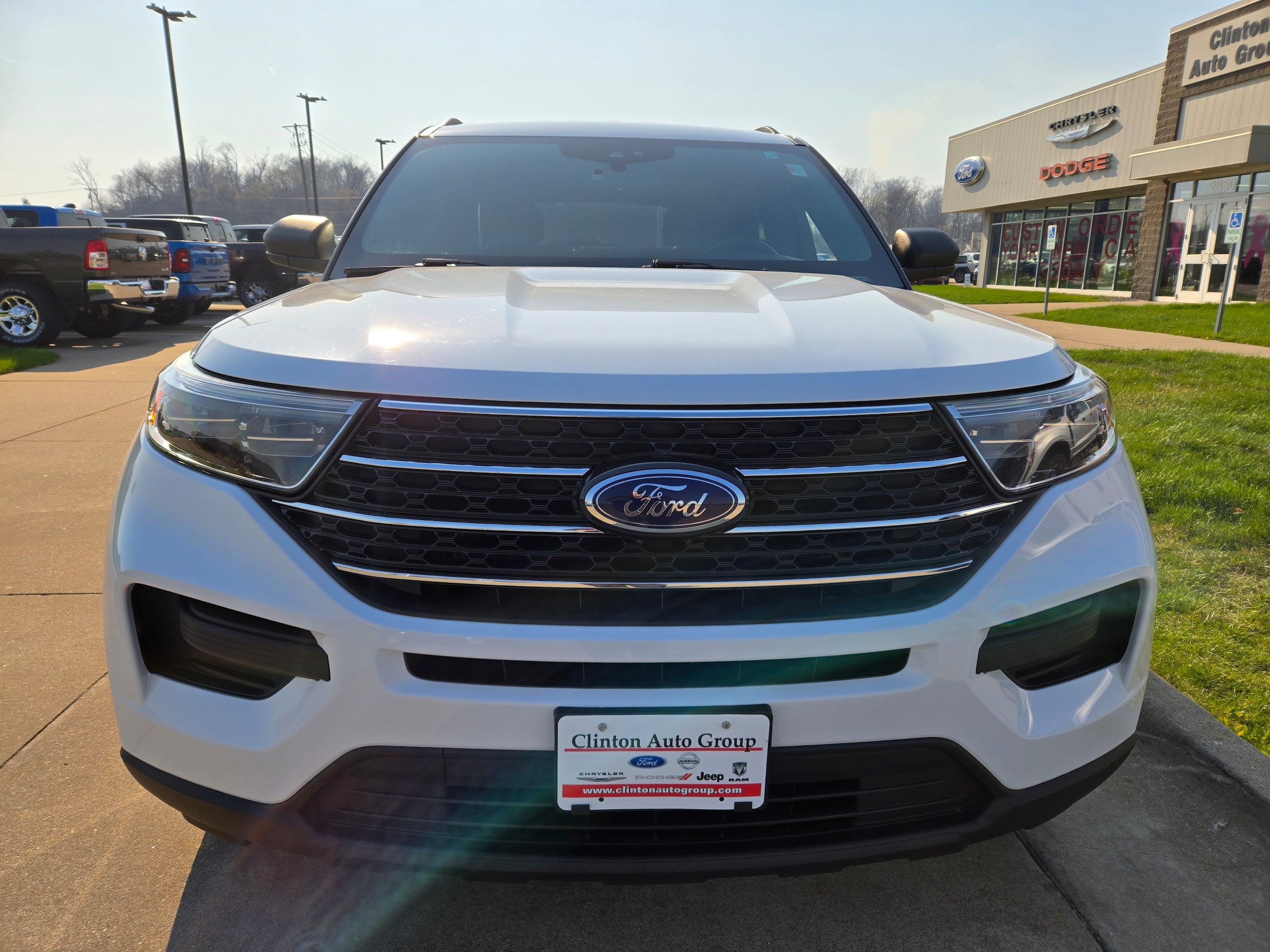Used 2020 Ford Explorer XLT with VIN 1FMSK8DH7LGB14974 for sale in Clinton, IA