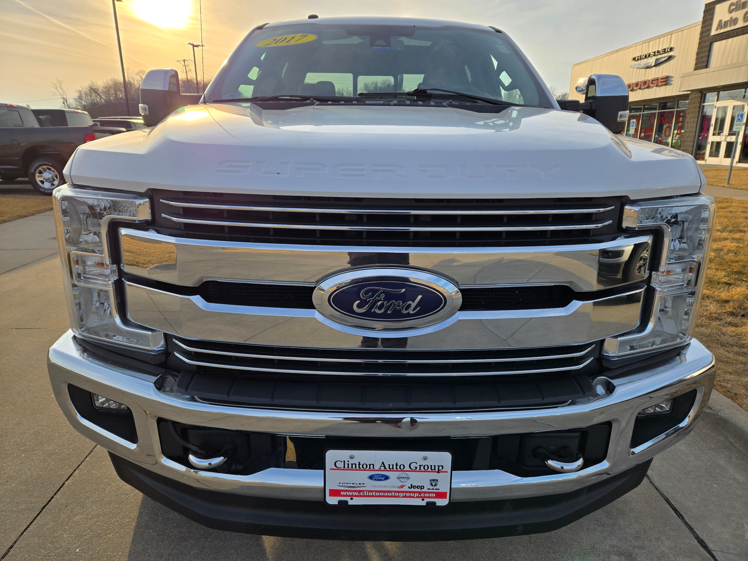 Used 2017 Ford F-350 Super Duty Lariat with VIN 1FT8W3BT4HEB56731 for sale in Clinton, IA
