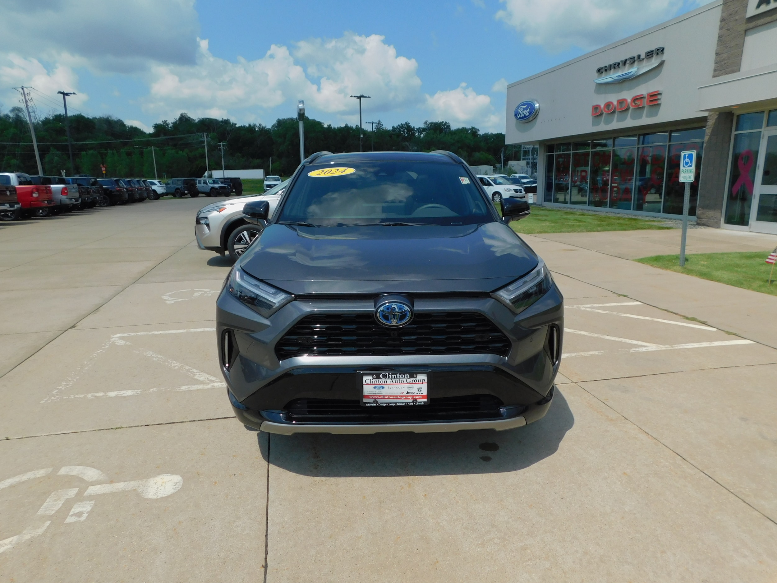 Used 2024 Toyota RAV4 XSE with VIN 4T3E6RFV7RU148585 for sale in Clinton, IA