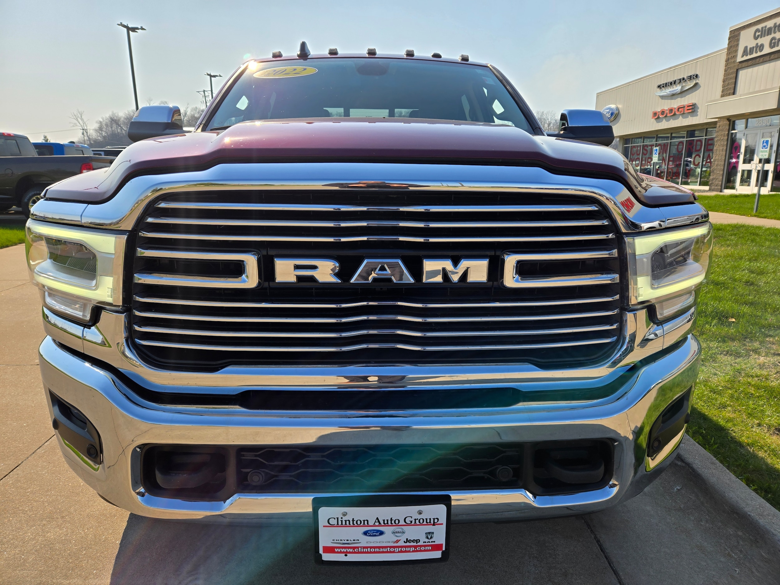 Used 2022 RAM Ram 3500 Pickup Laramie with VIN 3C63R3JL5NG359643 for sale in Clinton, IA